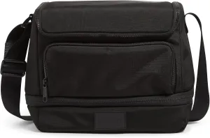 Vera Bradley Women's Recycled Lighten Up Reactive Expandable Cooler Lunch Bag, Black, One Size