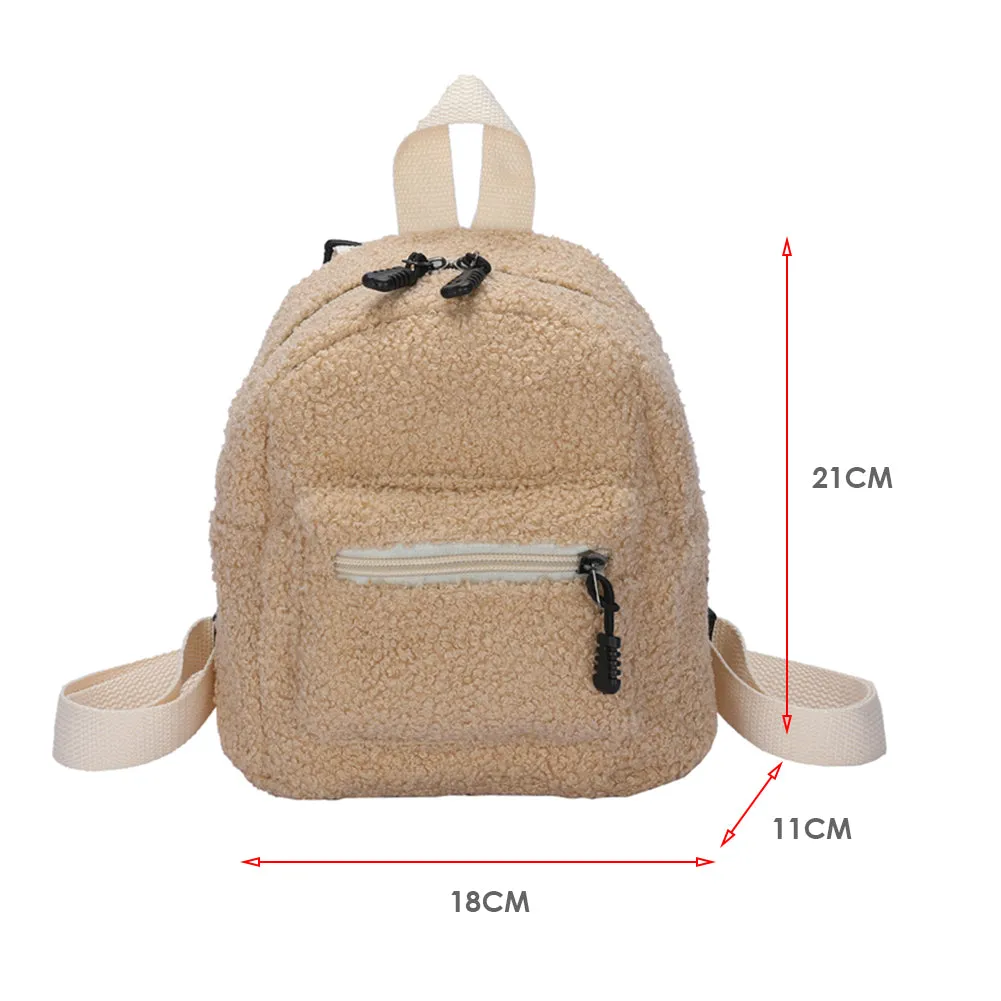Vintage Mini Leather Backpack for Women