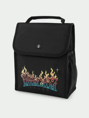 VOLCOM LUNCHBOX - ACADEMY LUNCH SATCHEL / BLACK