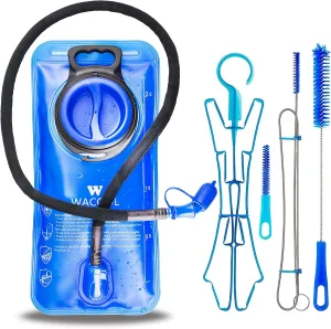 WACOOL 2L 2.5L 3L BPA Free PEVA Hydration Pack Bladder Leak-Proof Water Reservoir