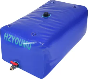 Water Tank 1000L/260G Water Bladder Storage Container Foldable Portable Large Capacity Soft Bag Suitable for Outdoor Easy to Carry Out (260Gal)