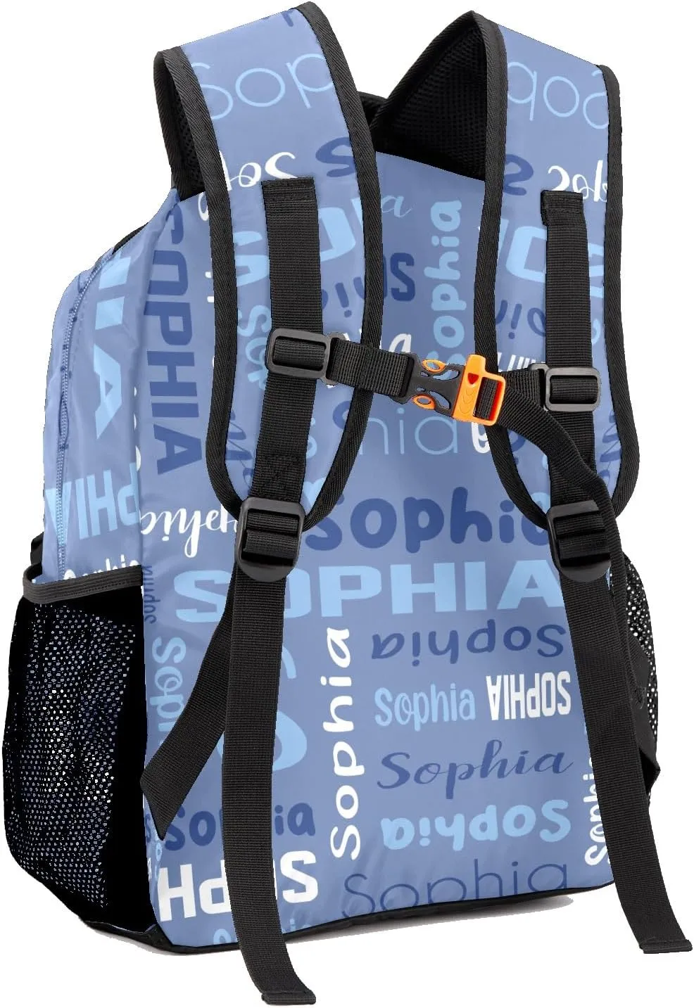 Waterproof Personalized Bookbag Custom Backpack with Name for Elementary Girls Boys, Unique Customized School Book Bag, Customize Back Pack Gift for Kids, 1 Pack