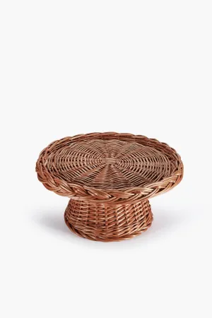 Wicker Cake Stand