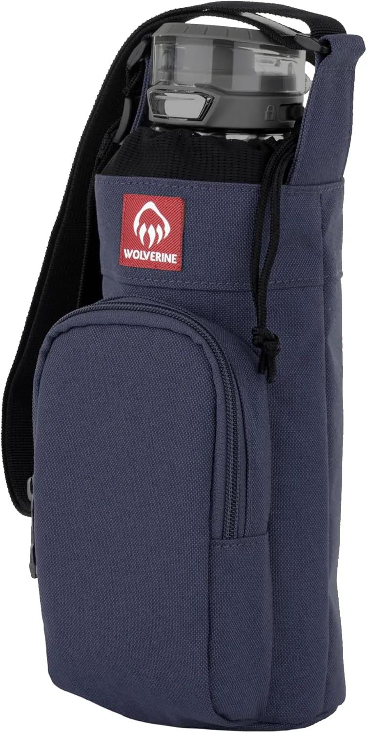 WOLVERINE Bottle Holder Sling | Insulated | Heavy Duty | Adjustable Strap | Outdoor | Worksite | Durable