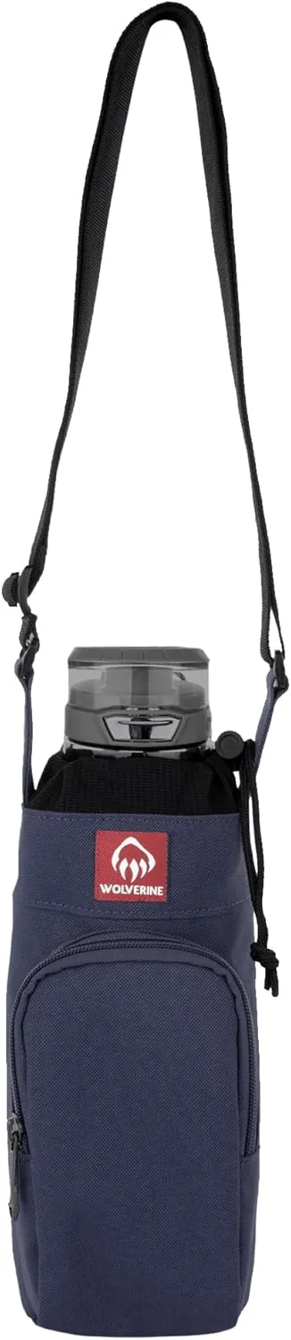WOLVERINE Bottle Holder Sling | Insulated | Heavy Duty | Adjustable Strap | Outdoor | Worksite | Durable