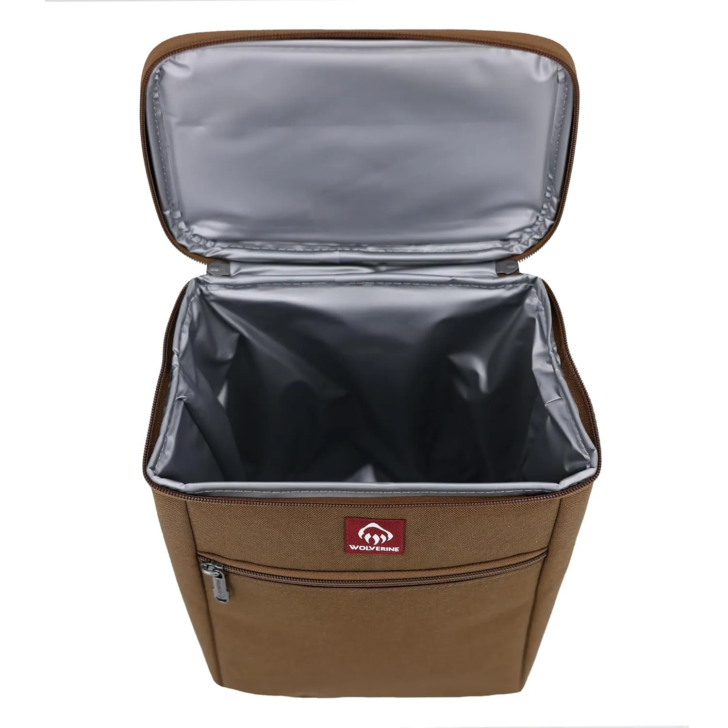 WOLVERINE Vertical 12 Can Cooler - Chestnut