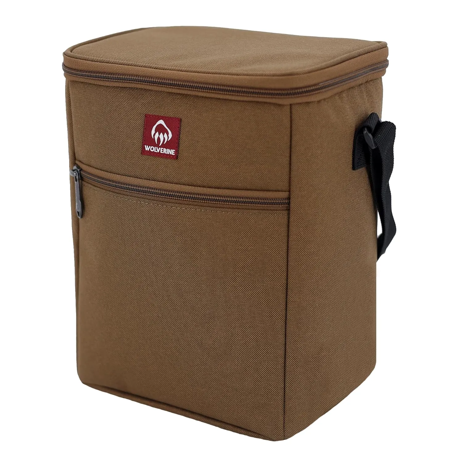 WOLVERINE Vertical 12 Can Cooler - Chestnut
