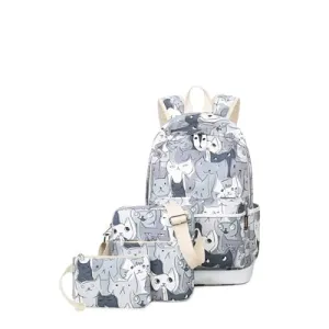 Women 3 Set Backpacks