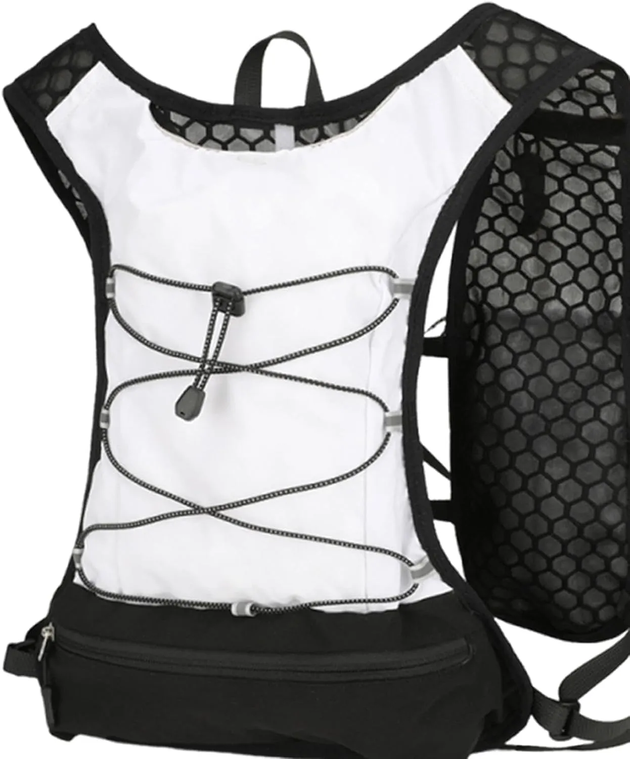 Women Men Running Vest Outdoor Sports Bag Portable Comfortable Adjustable Gear Hydration Vest Hydration Backpack for Trail