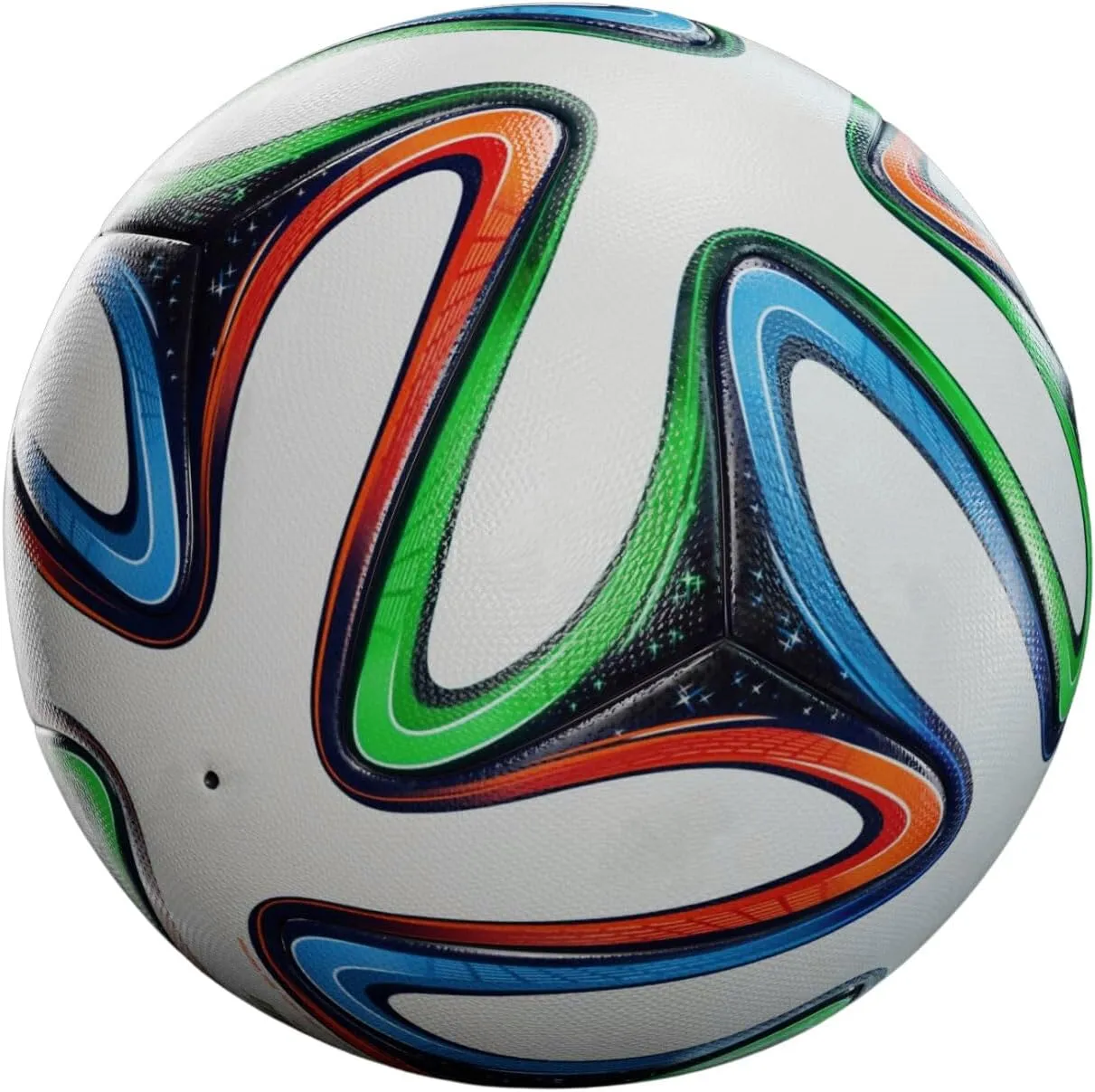 World Cup 2014 Brazil Final Match Famous Football Replica/Soccer Ball Official (Size 5) KL01