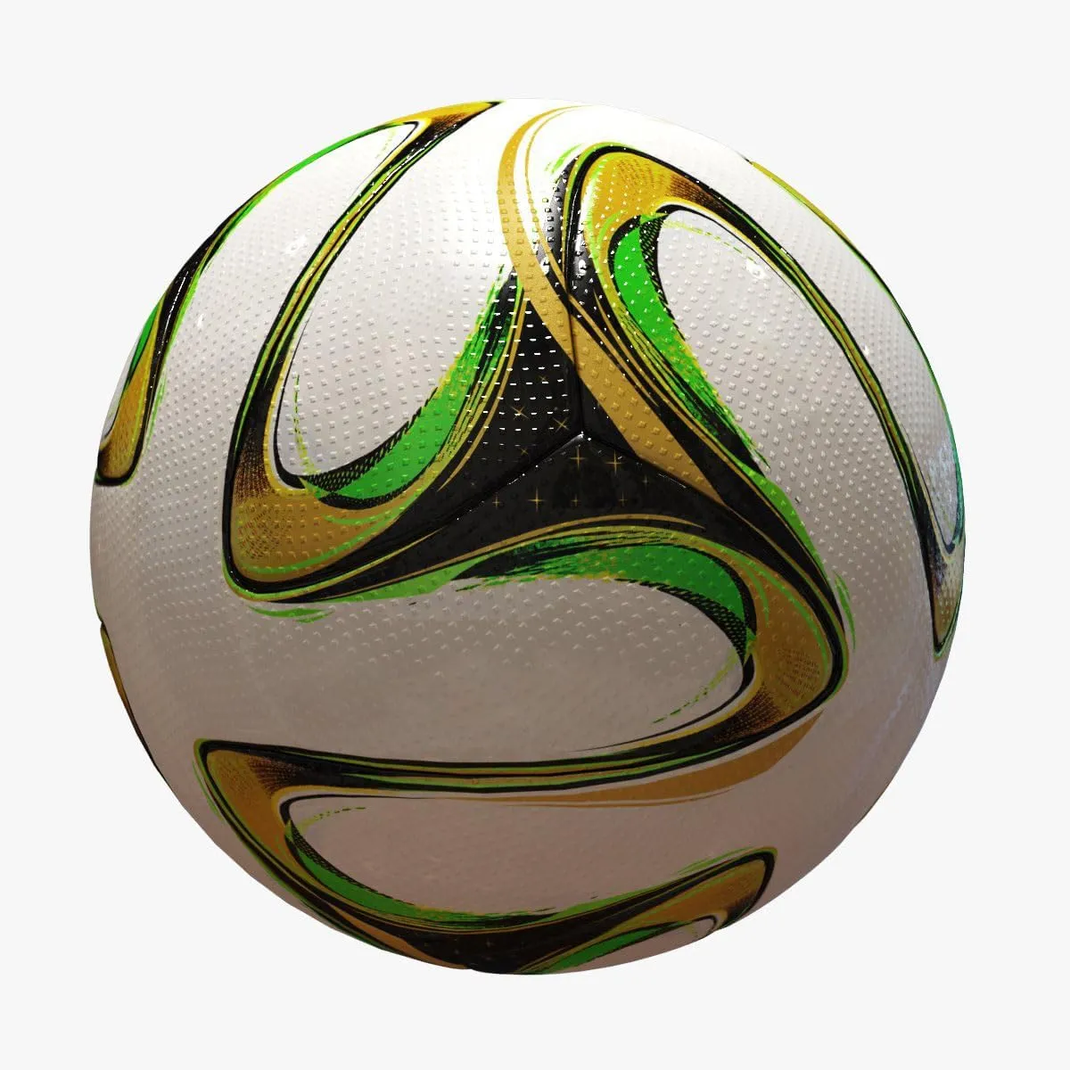 World Cup 2014 Brazil Final Match Famous Football Replica/Soccer Ball Official (Size 5) KL07