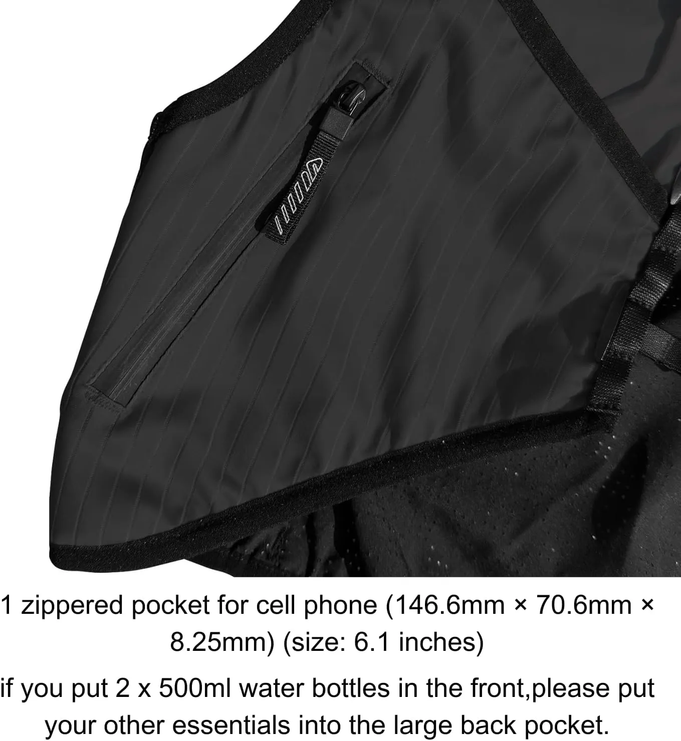 Wulibike Running Hydration Vest for Women Men,Water Backpack Lightweight Quick-Drying with Pockets for Trail Hiking Biking