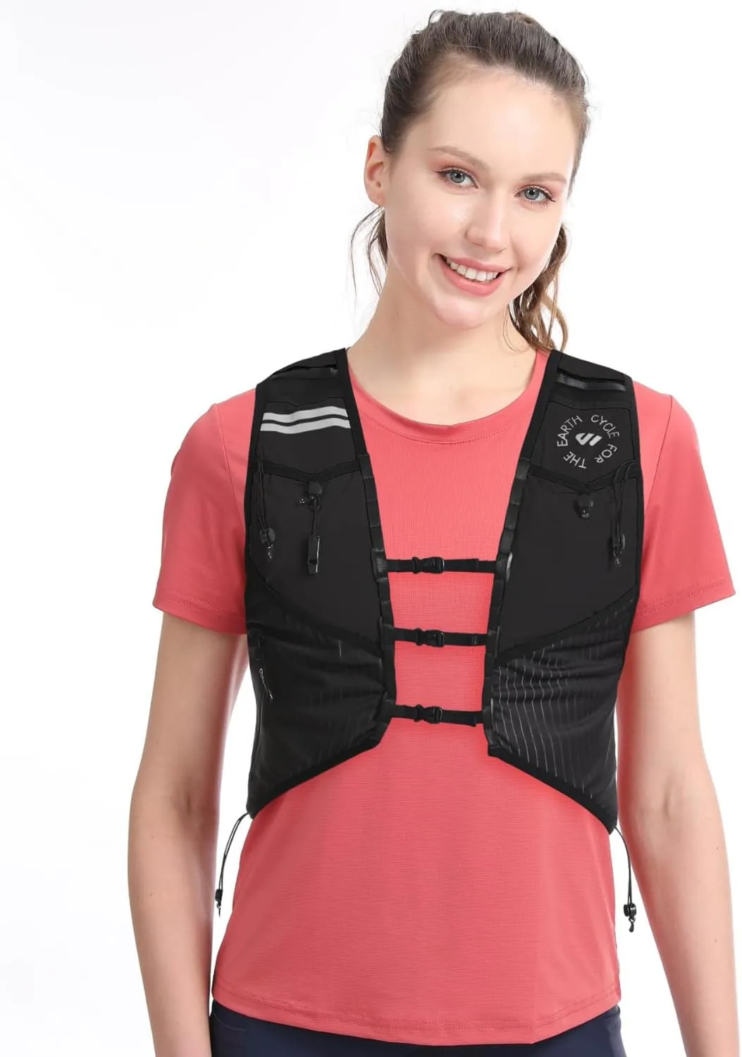 Wulibike Running Hydration Vest for Women Men,Water Backpack Lightweight Quick-Drying with Pockets for Trail Hiking Biking