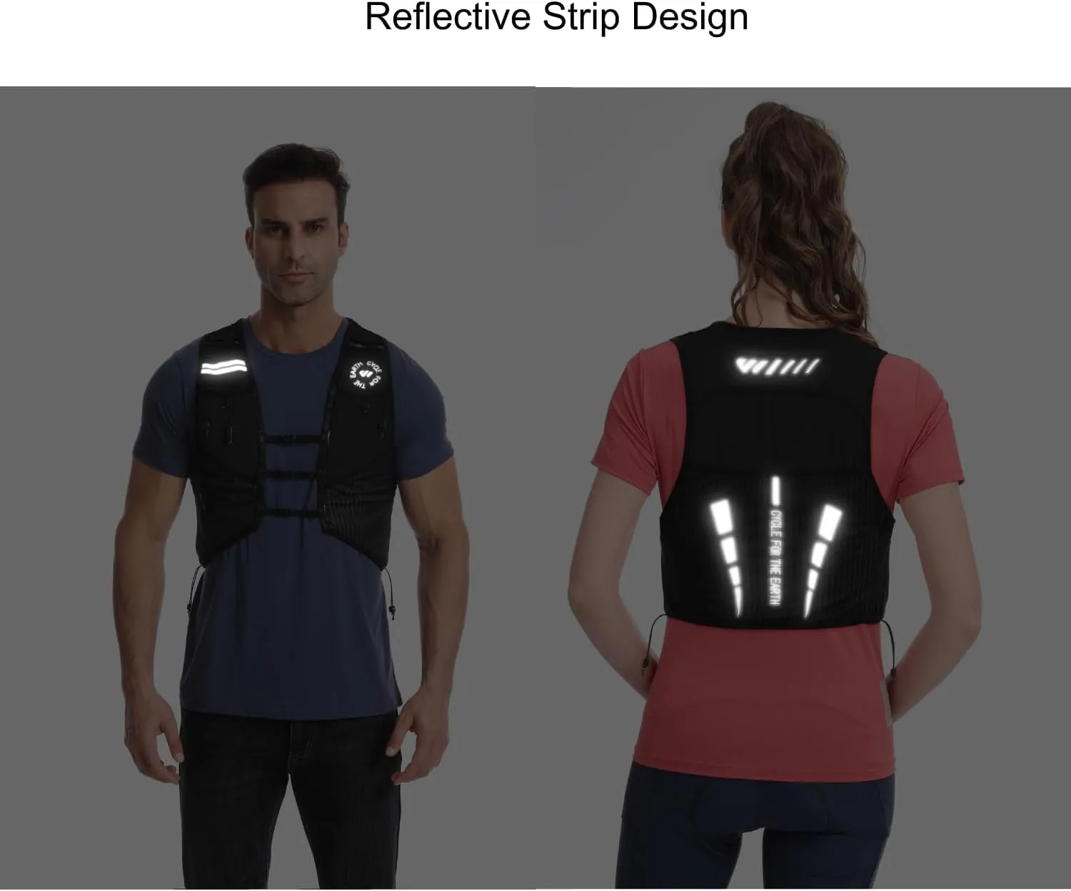 Wulibike Running Hydration Vest for Women Men,Water Backpack Lightweight Quick-Drying with Pockets for Trail Hiking Biking