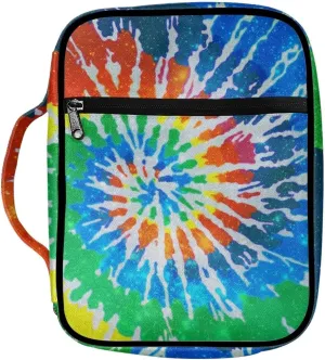 YEXIATODO Dazzling Tie Dye Bible Cover Beautiful Bible Case Personalized Custom for Women Adults Kids Girls Covers & Protects Your Prayer and Study Items Notebooks Pens Phones Church Bulletins