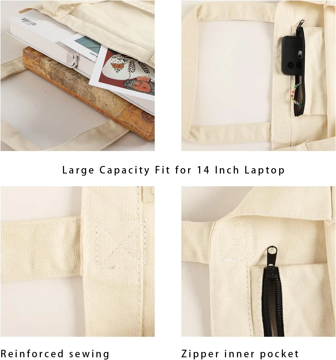 Yoga Mat Bag for Women Canvas Bag with Yoga Mat Carrier Yoga Mat Bags for Workout Pilates Travel Beach and Gym