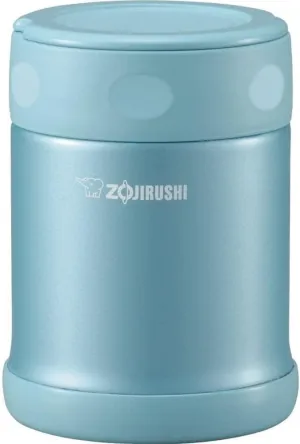 Zojirushi Stainless Steel Food Jar, Small Aqua Blue