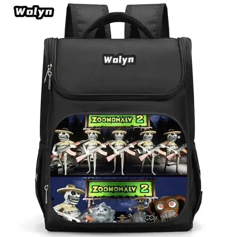 ZOONOMALY Children Backpack for Grade1-3, Cartoon School Bags for Boys Girls with Two Size Options,Durable School Satchel