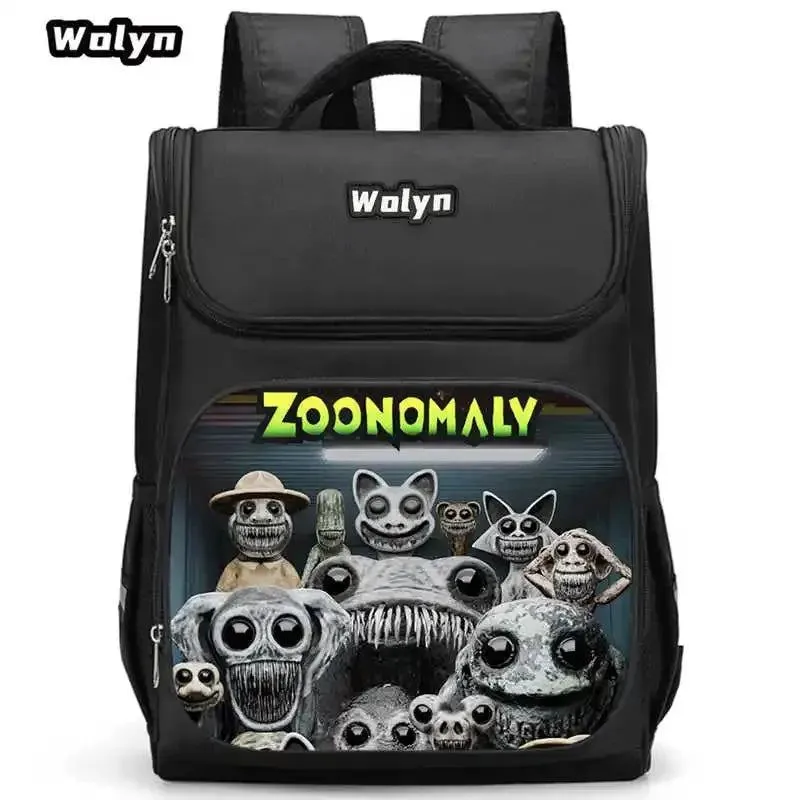 ZOONOMALY Children Backpack for Grade1-3, Cartoon School Bags for Boys Girls with Two Size Options,Durable School Satchel