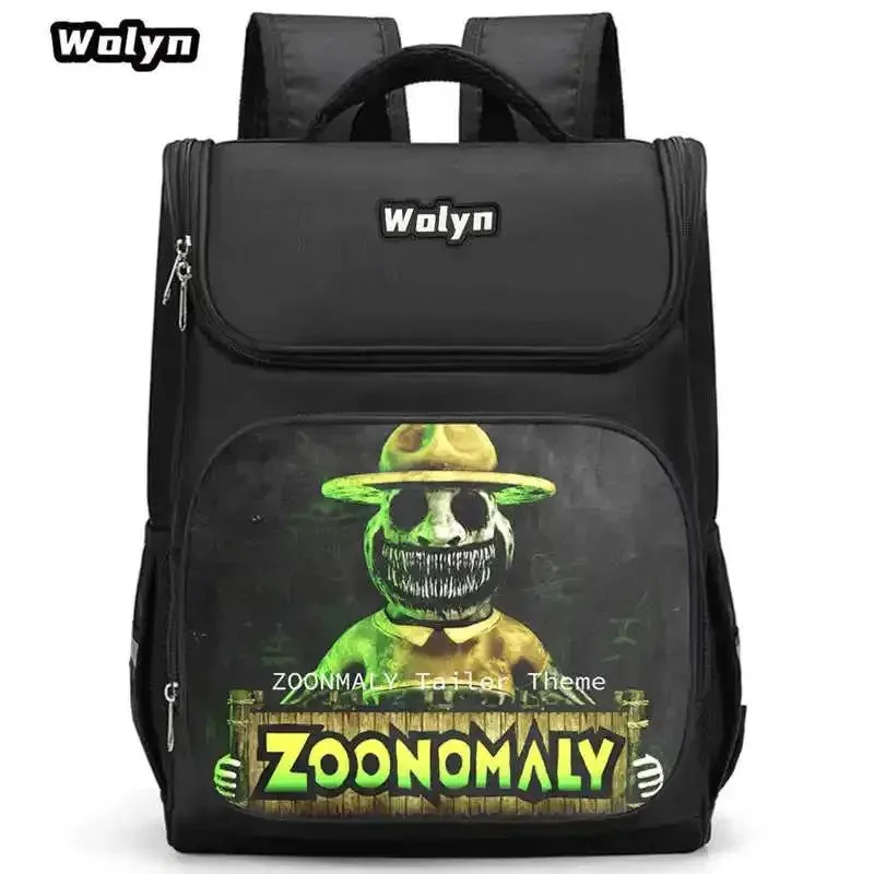 ZOONOMALY Children Backpack for Grade1-3, Cartoon School Bags for Boys Girls with Two Size Options,Durable School Satchel
