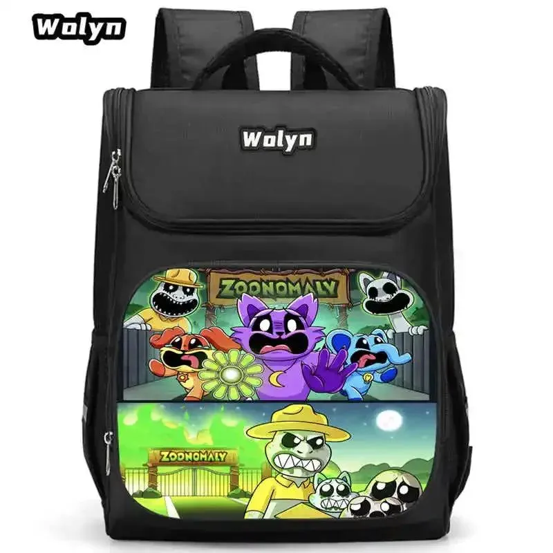 ZOONOMALY Children Backpack for Grade1-3, Cartoon School Bags for Boys Girls with Two Size Options,Durable School Satchel