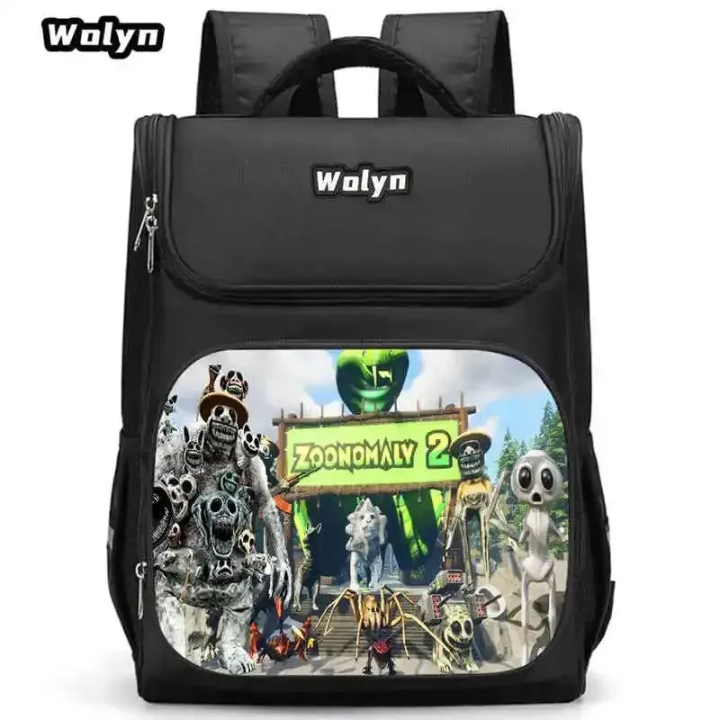 ZOONOMALY Children Backpack for Grade1-3, Cartoon School Bags for Boys Girls with Two Size Options,Durable School Satchel
