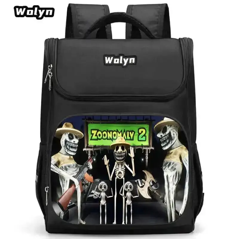 ZOONOMALY Children Backpack for Grade1-3, Cartoon School Bags for Boys Girls with Two Size Options,Durable School Satchel