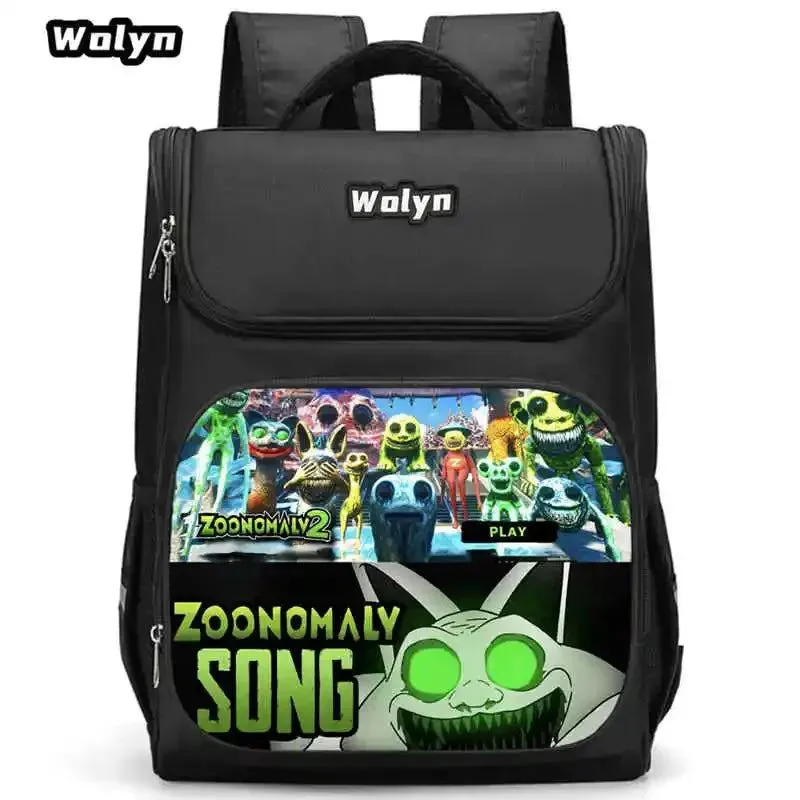 ZOONOMALY Children Backpack for Grade1-3, Cartoon School Bags for Boys Girls with Two Size Options,Durable School Satchel