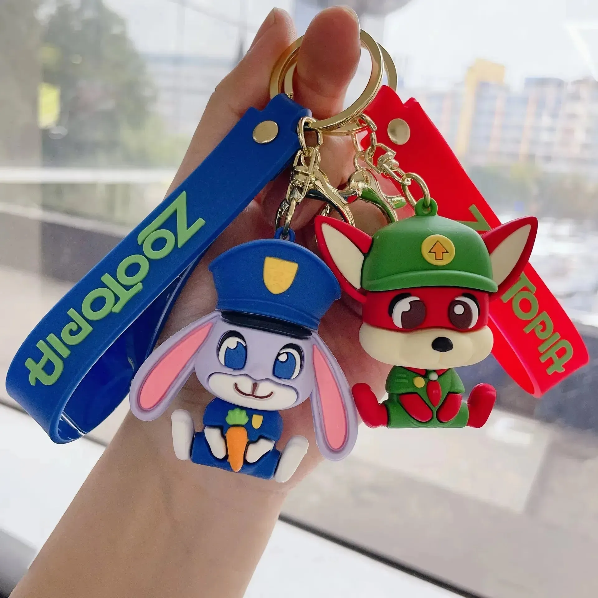 Zootopia City Styles Keychain