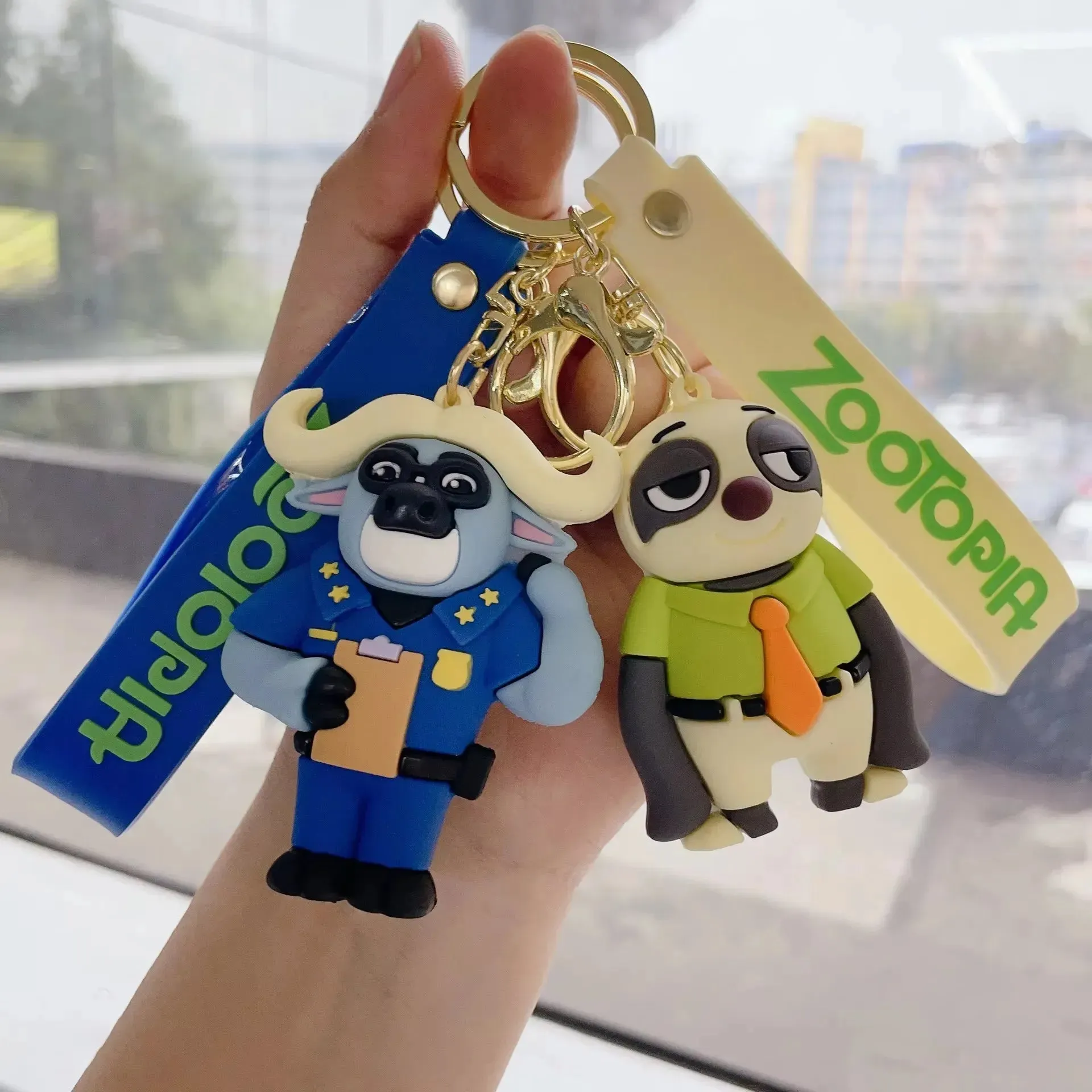 Zootopia City Styles Keychain