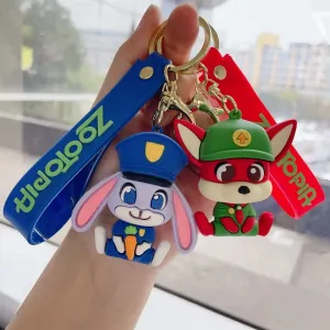 Zootopia City Styles Keychain