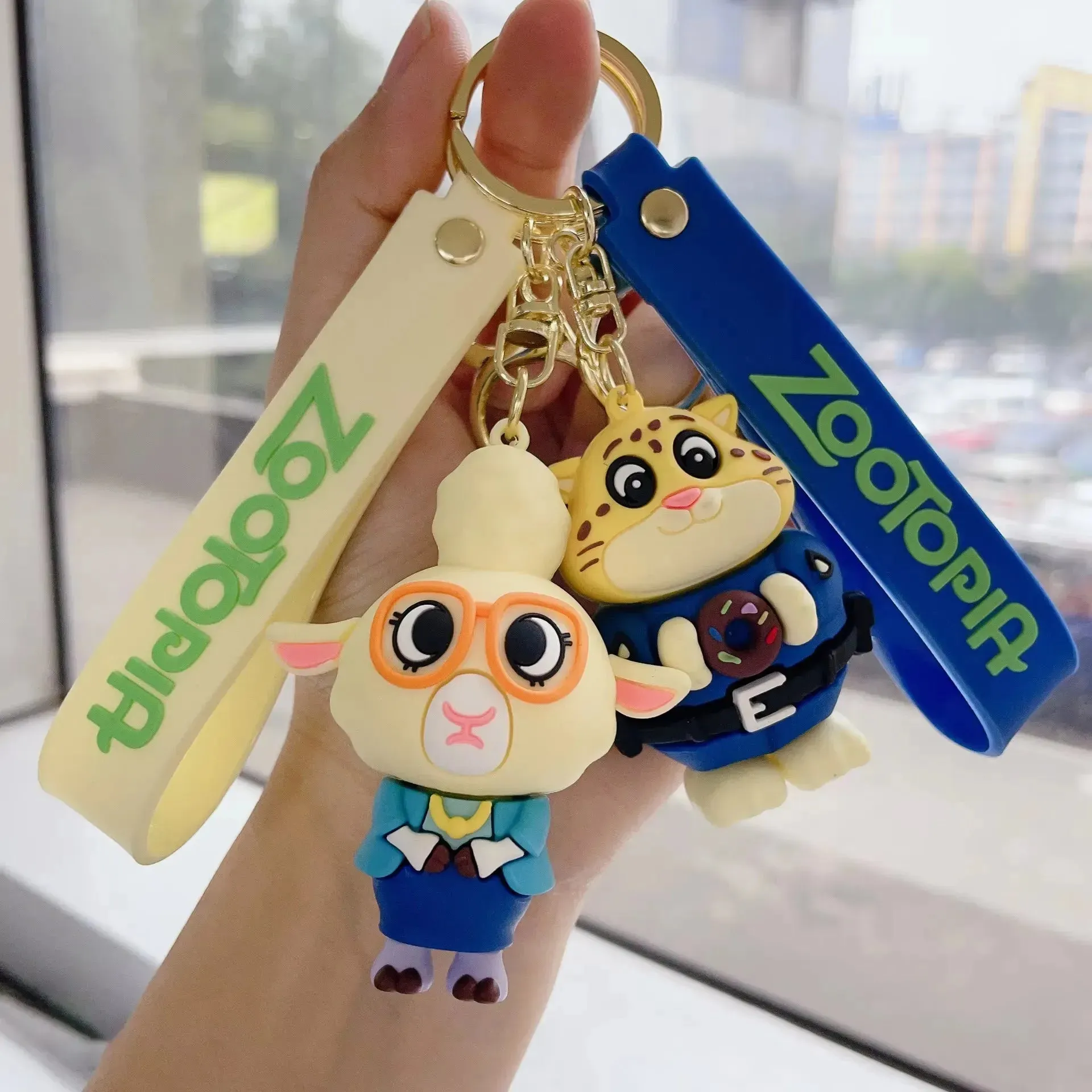 Zootopia City Styles Keychain