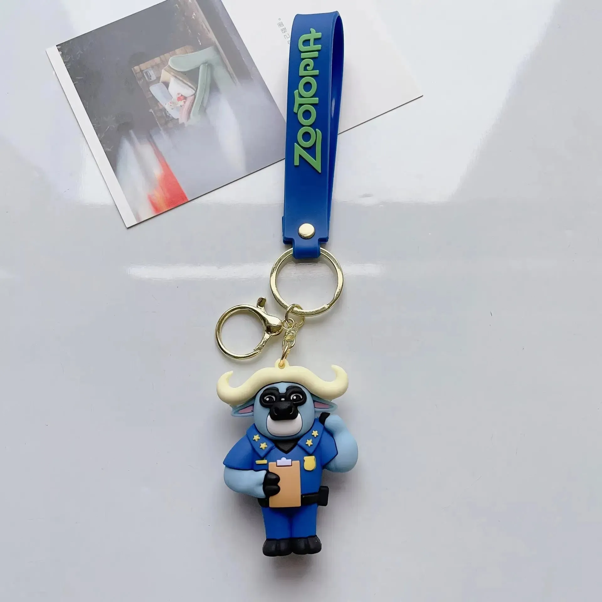 Zootopia City Styles Keychain