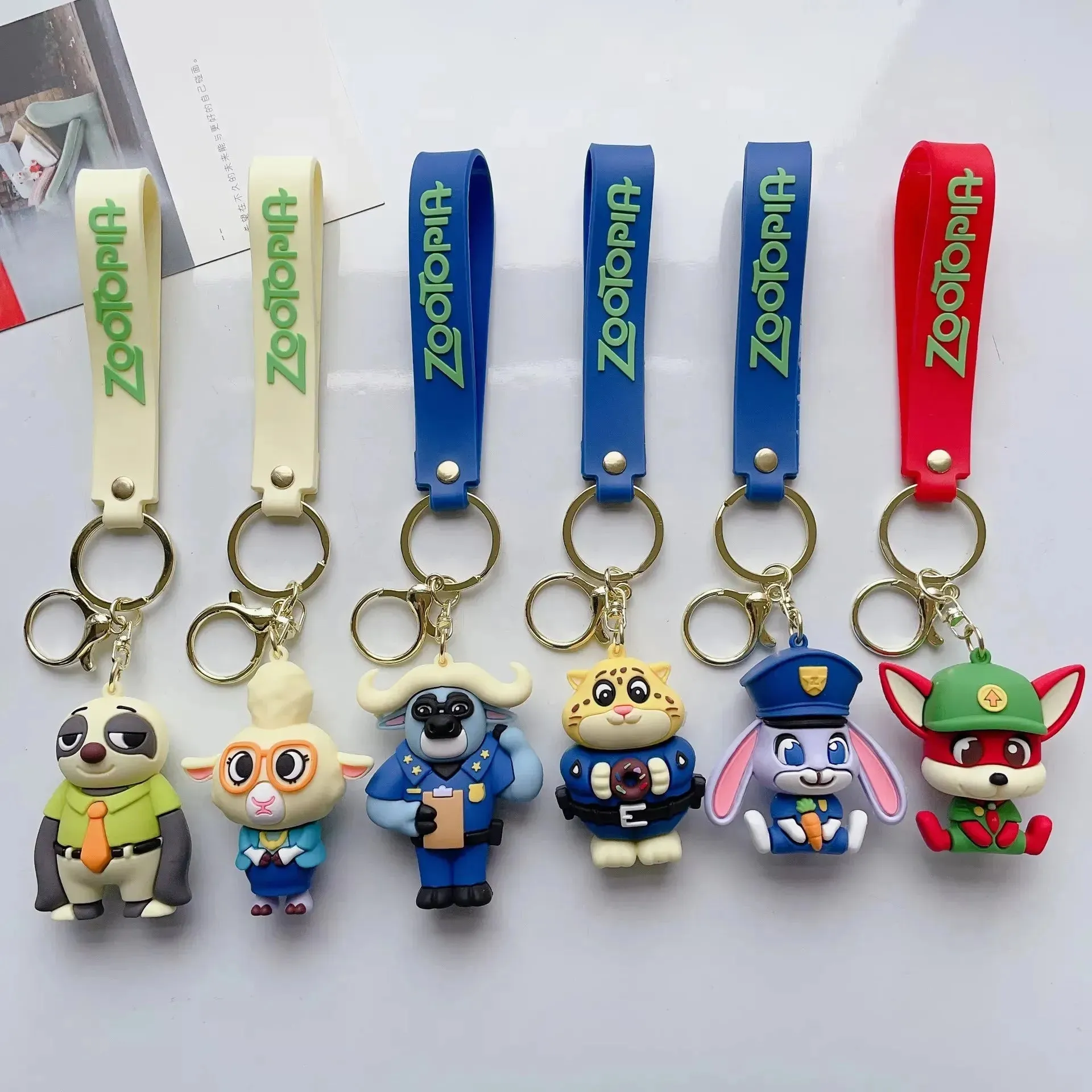 Zootopia City Styles Keychain